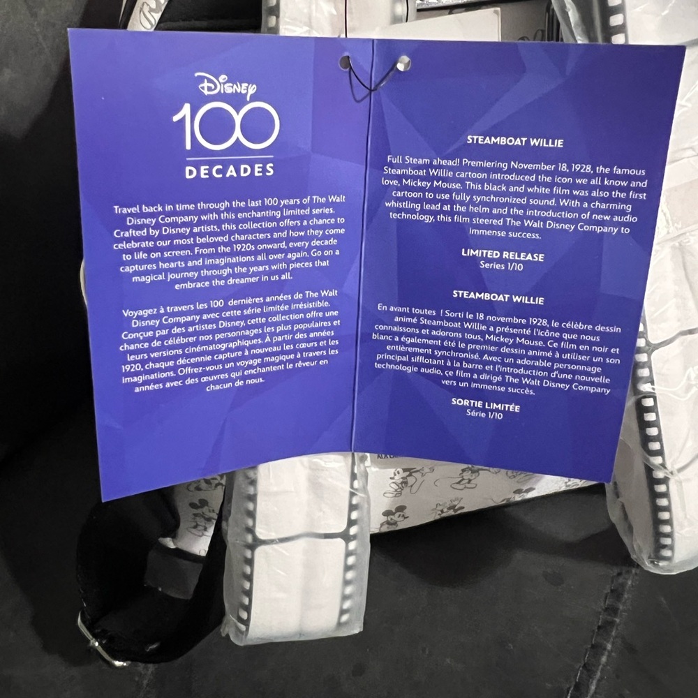 Loungefly 100 Disney Backpack Film Reel - Picture 13 of 17